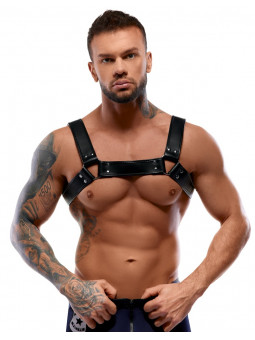 ZADO Leder Herren Brustharness