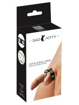 BAD KITTY Anneau cuir
